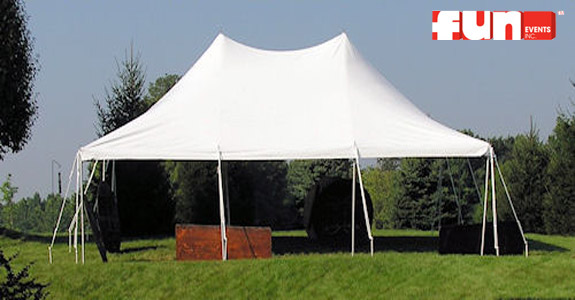 Party Tent Rental - Elite White - 20 x 30