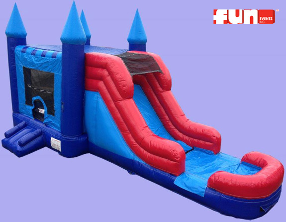 Combo Bounce - Castle Slide - Wet / Dry